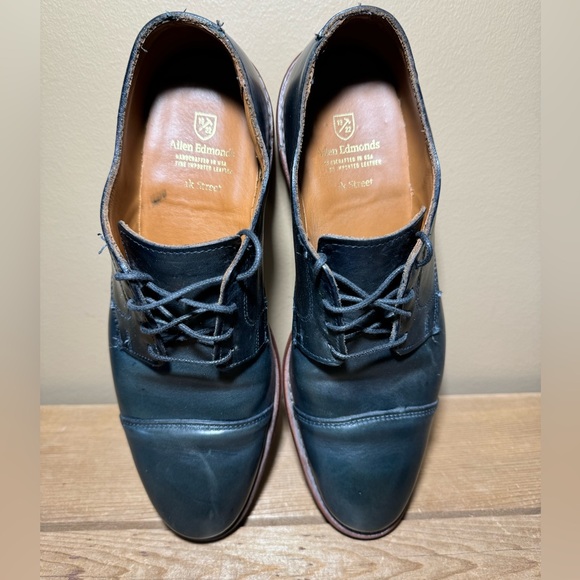 Allen Edmonds Oak Street Oxford Shoes 10 D - Picture 7 of 10